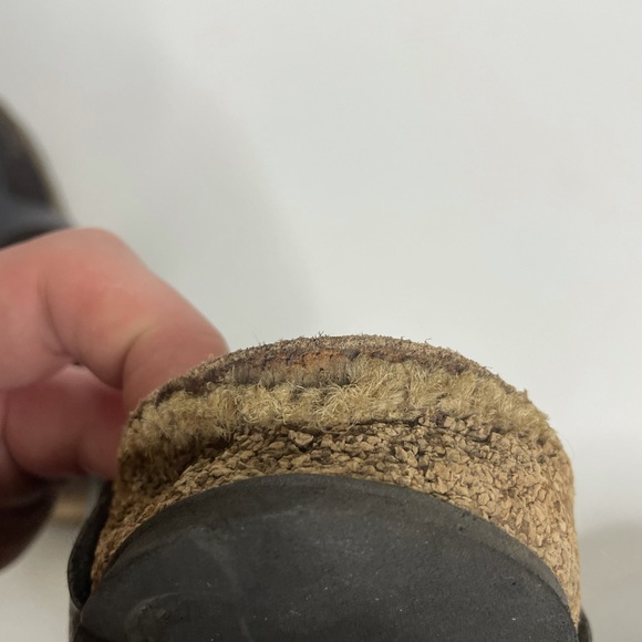 Birkenstock Gizeh Size 25 / 7-7.5 Girls Black Flip Flop Style - Picture 4 of 9